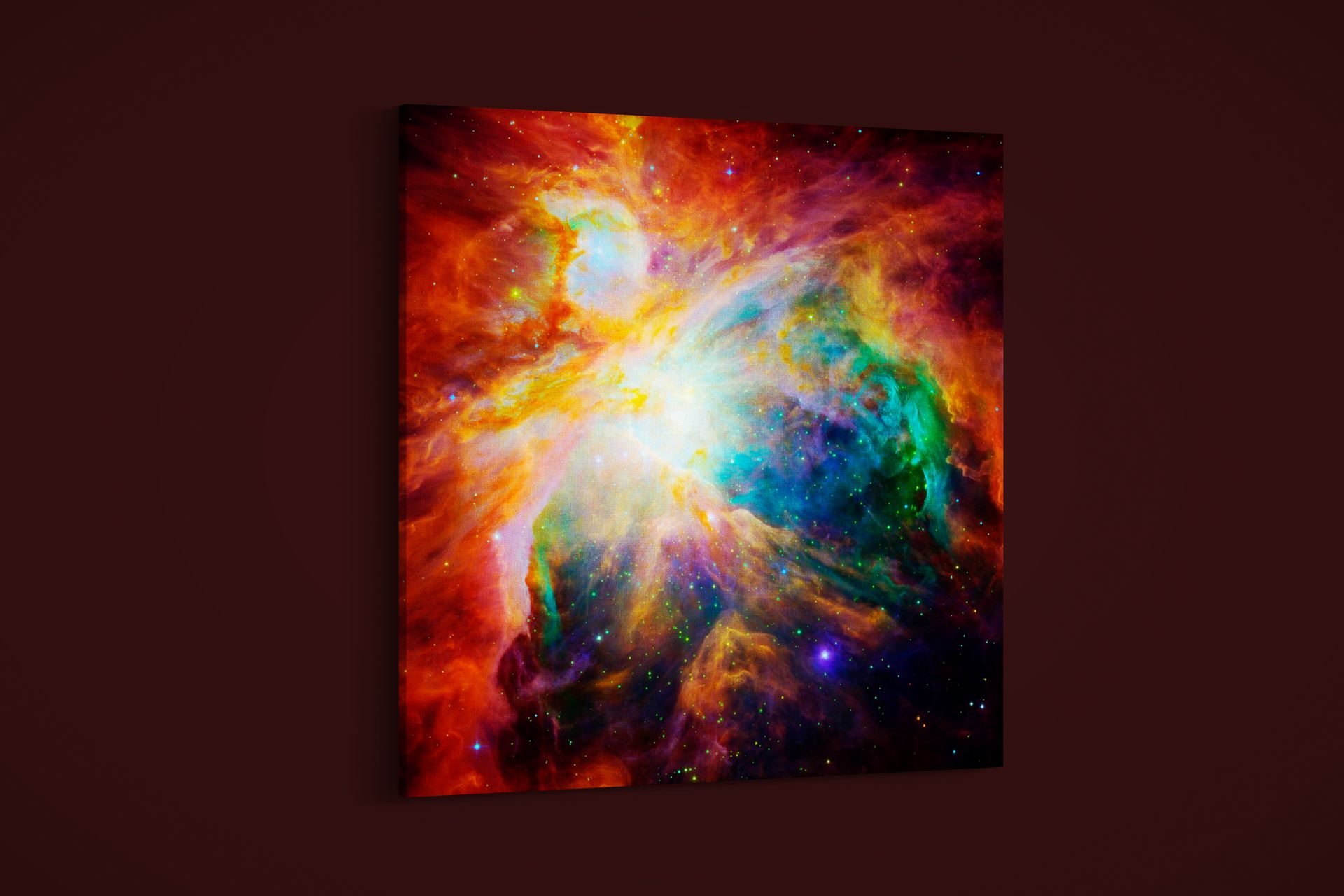 NASA – Rainbow Nebula – Art Print on Paper or Canvas