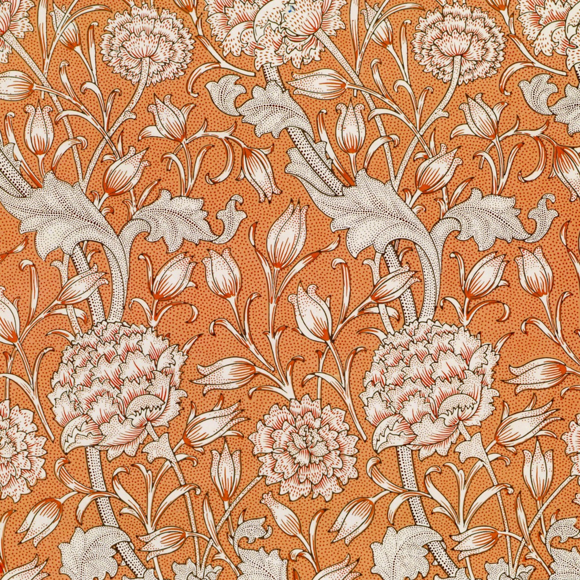 William Morris – Wild Tulip Detail – Art Print on Paper or Canvas