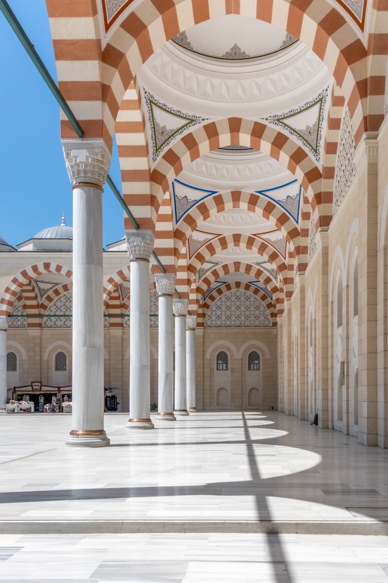Richard Silver – Turkey, Istanbul Camlica Mosque Arches II – Paper or Canvas