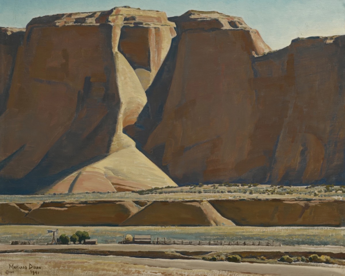 Maynard Dixon – Canyon Ranch – Art Print on Paper or Canvas