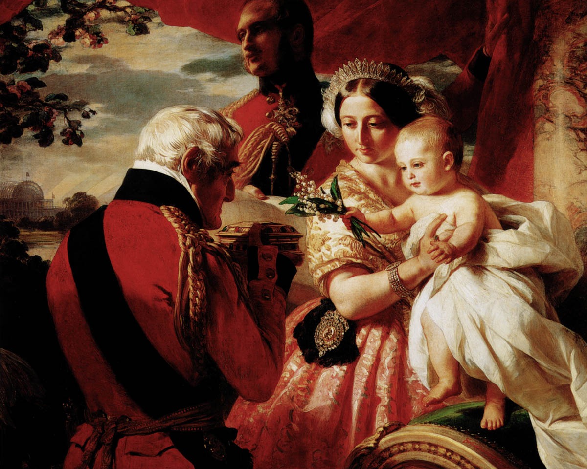 Franz Xaver Winterhalter - The First of May - Art Print on Paper
