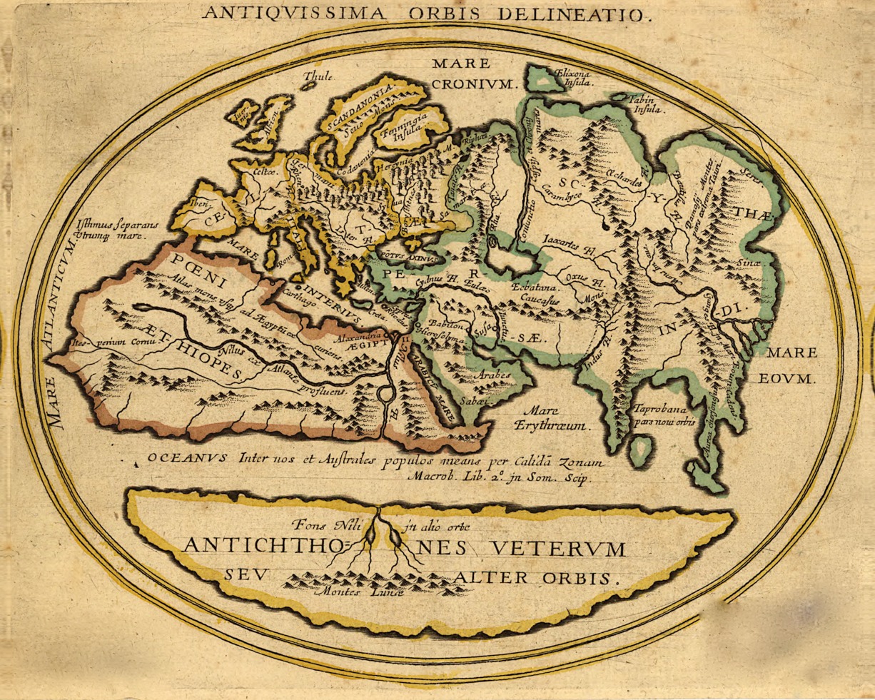 Vintage Maps – Antique World Map – Art Print on Paper or Canvas