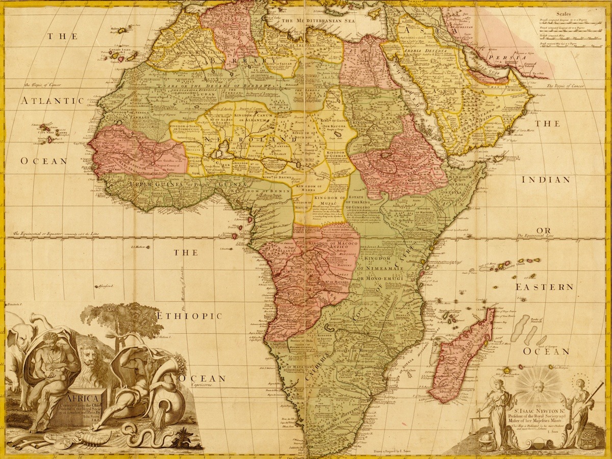 Frederik de Wit – Africa – Art Print on Paper or Canvas