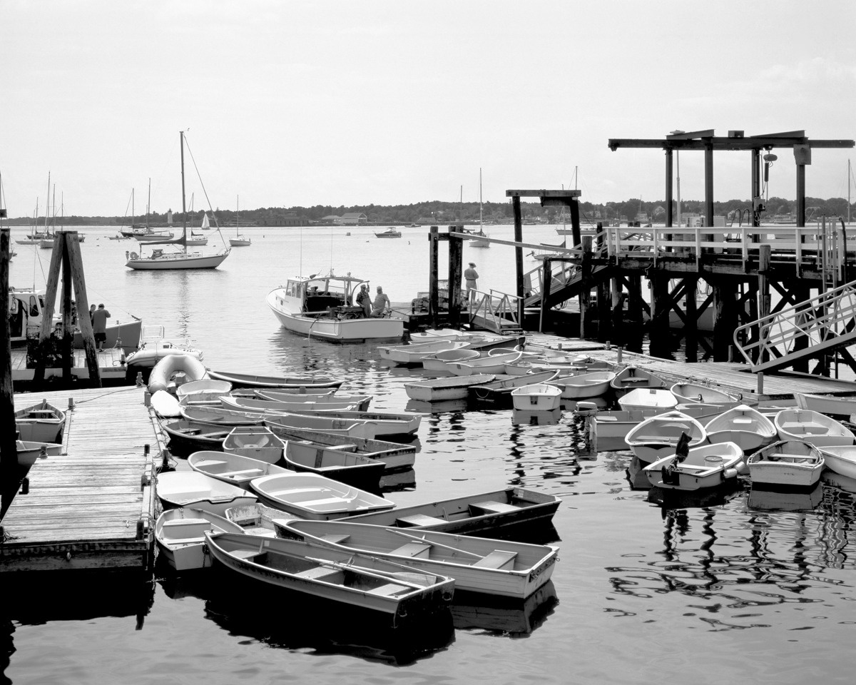 Carol Highsmith – Boats Congregate at the Kittery Point-Maine – Paper or Canvas