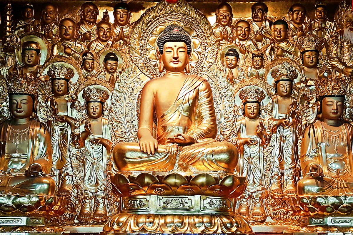 Artographie – Buddha Mural – Art Print on Paper or Canvas