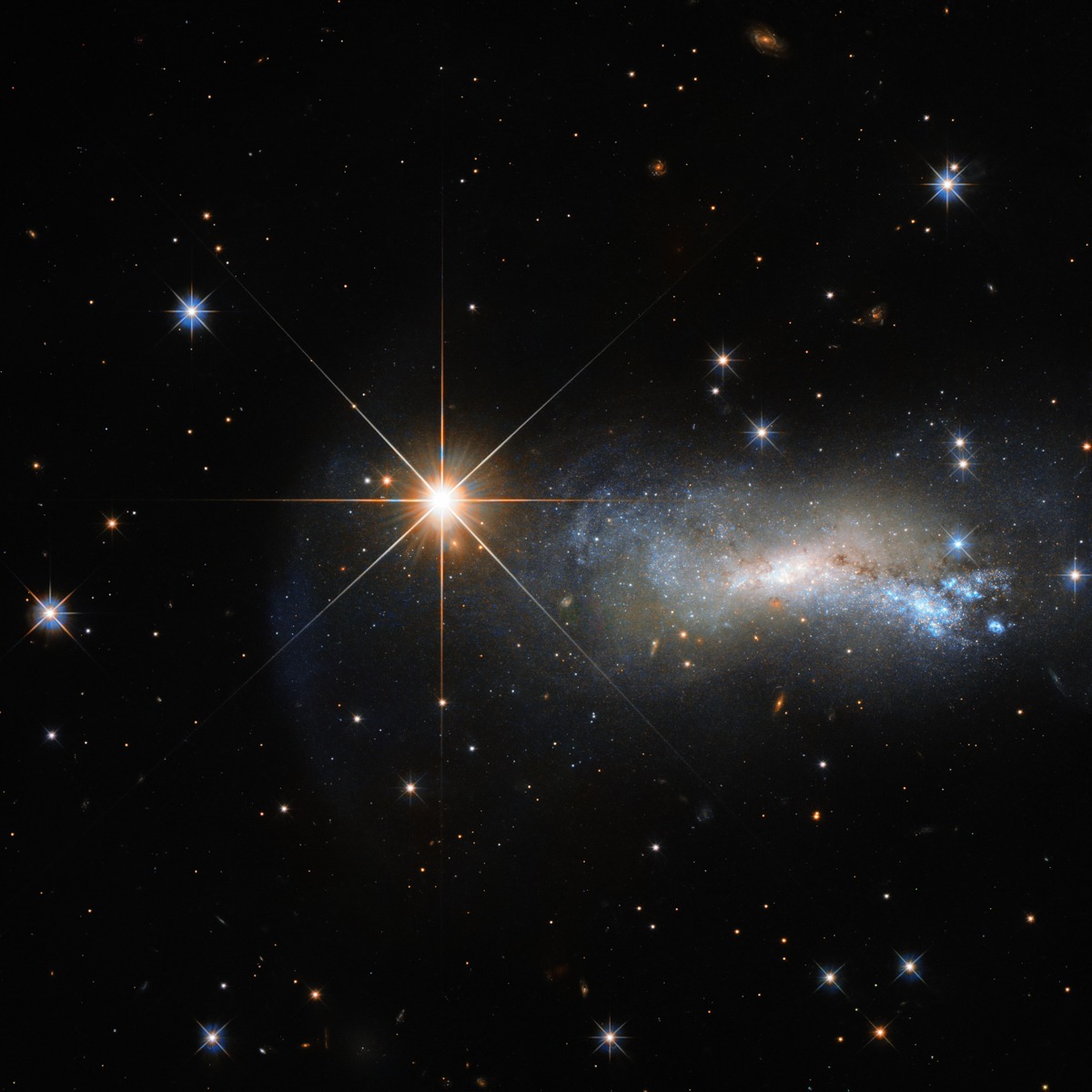 NASA - Galaxy NGC 7250 - Art Print on Paper or Canvas