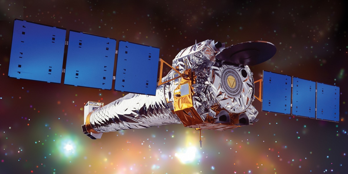 NASA – Artist Illustration of the Chandra X-Ray Observatory – Paper or Canvas