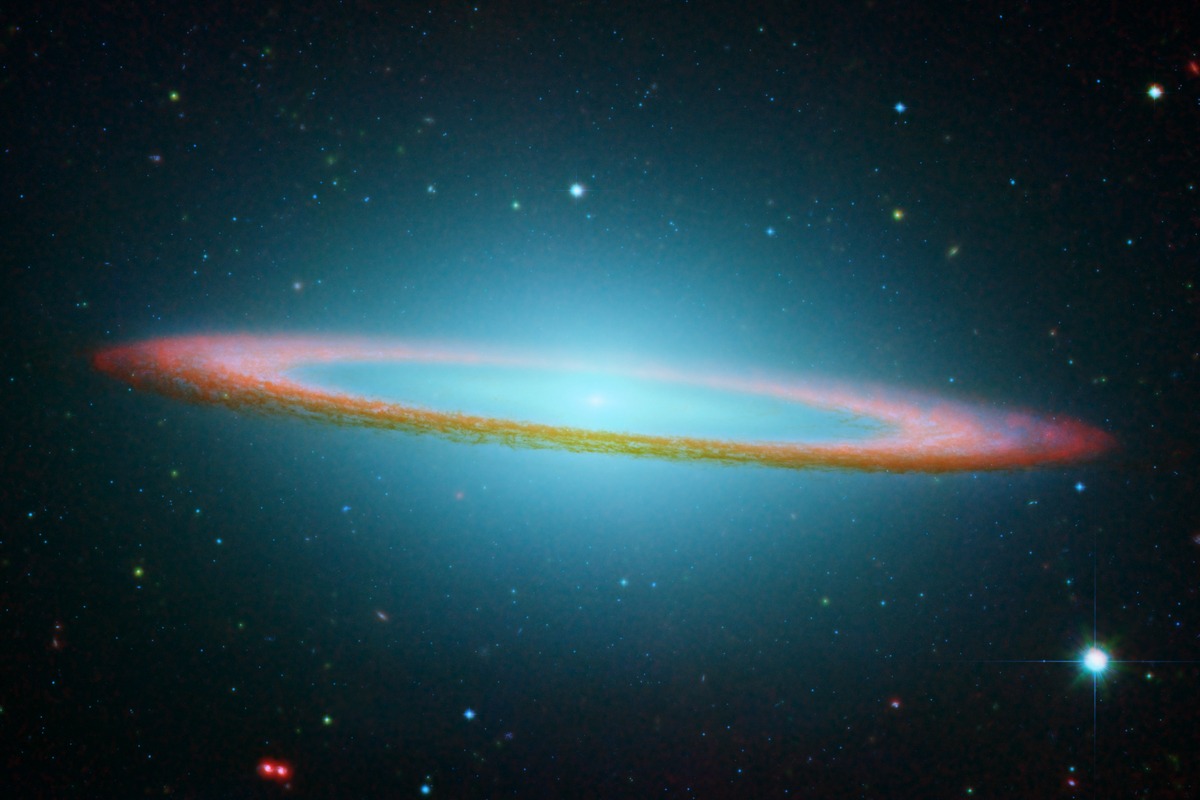 NASA – The Sombrero Galaxy From Hubble – Art Print on Paper or Canvas