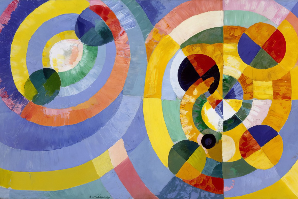 Robert Delauney – Circular Forms – Art Print on Paper or Canvas