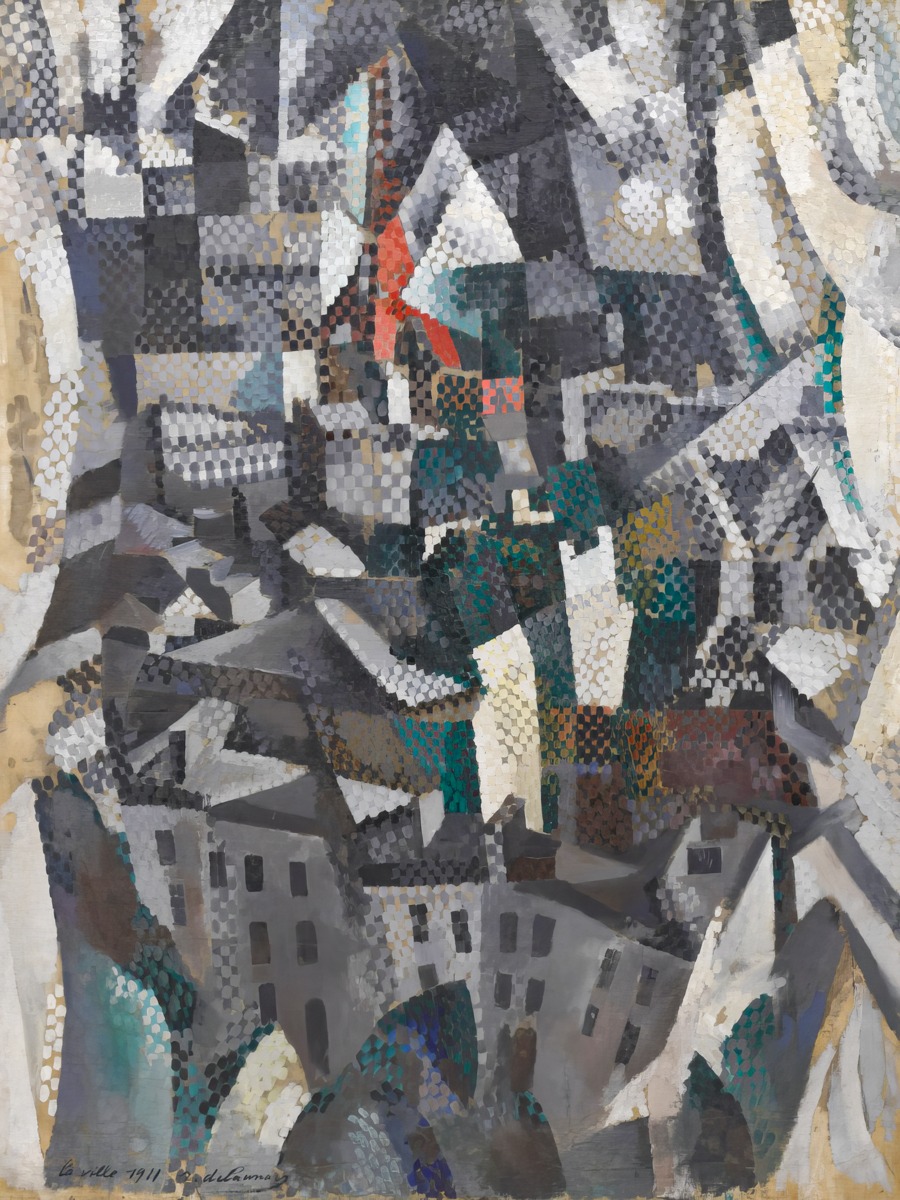 Robert Delauney – The City – Art Print on Paper or Canvas
