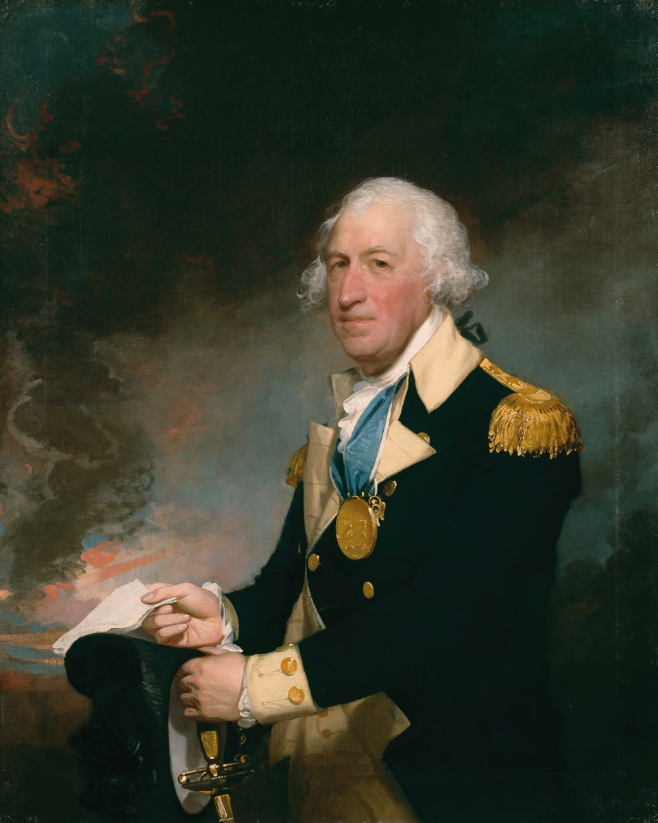 Gilbert Stuart – Horatio Gates Circa – Art Print on Paper or Canvas