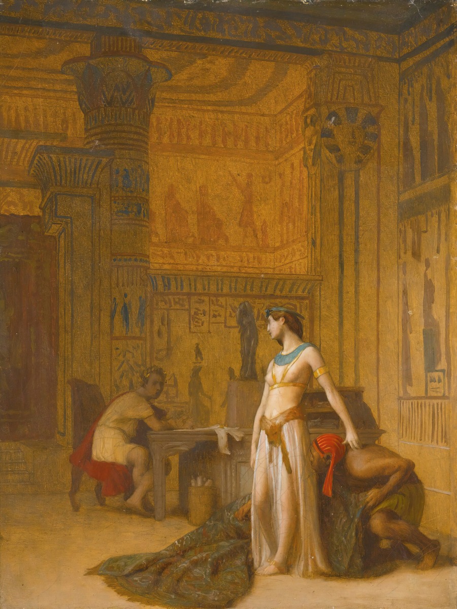 Jean-Leon Gerome – Cleopatra and Caesar – Art Print on Paper or Canvas