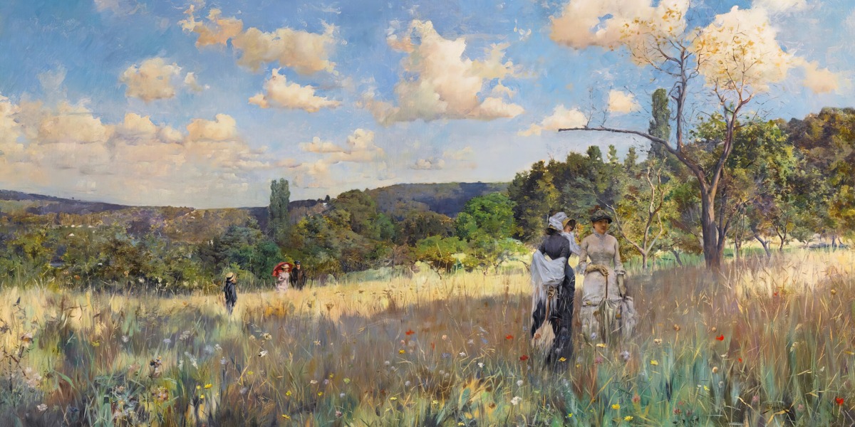 Julius LeBlanc Stewart - Summer - Art Print on Paper or Canvas