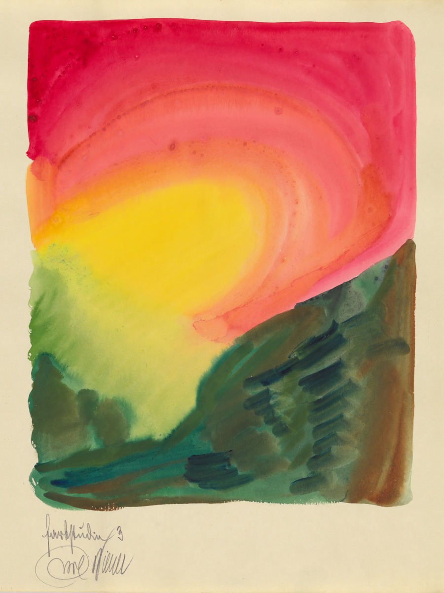 Karl Wiener – Farbstudien 10 Blatter III – Art Print on Paper or Canvas