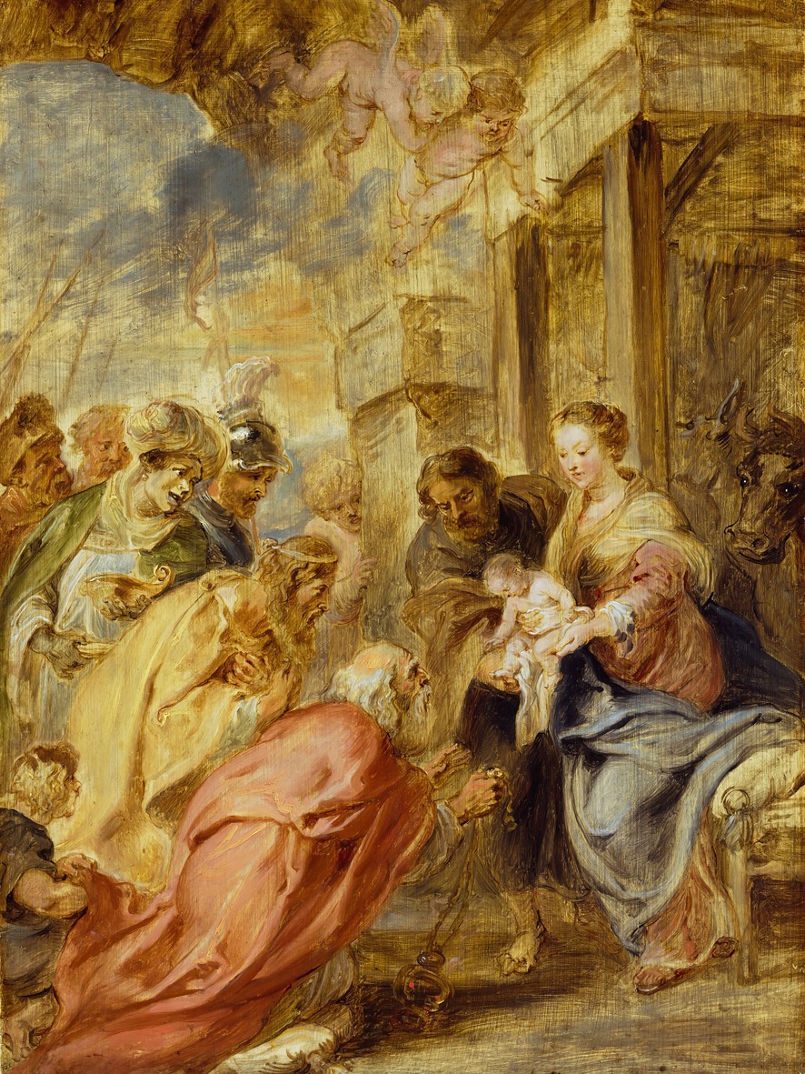 Peter Paul Rubens – The Adoration of the Magi – Art Print on Paper or Canvas