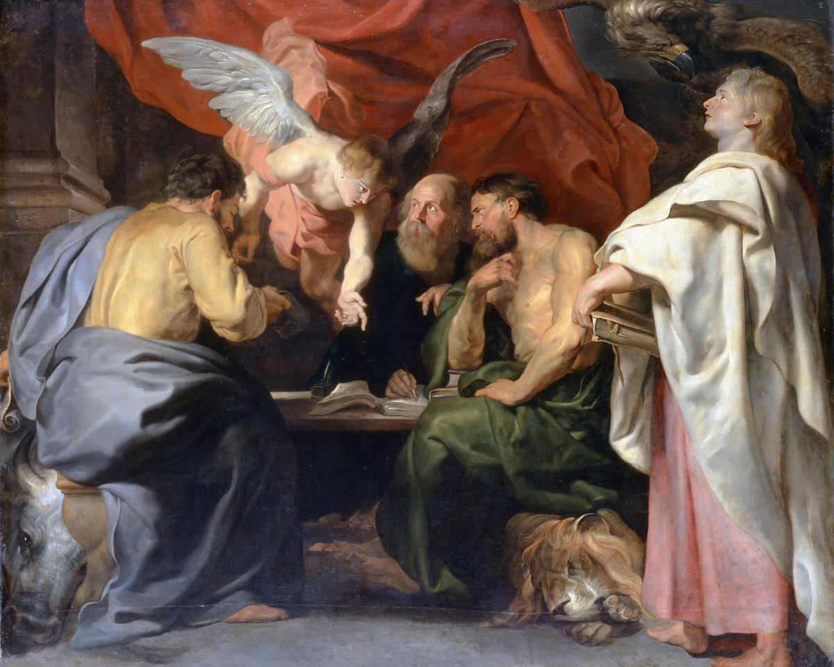 Peter Paul Rubens – The Four Evangelists – Art Print on Paper or Canvas