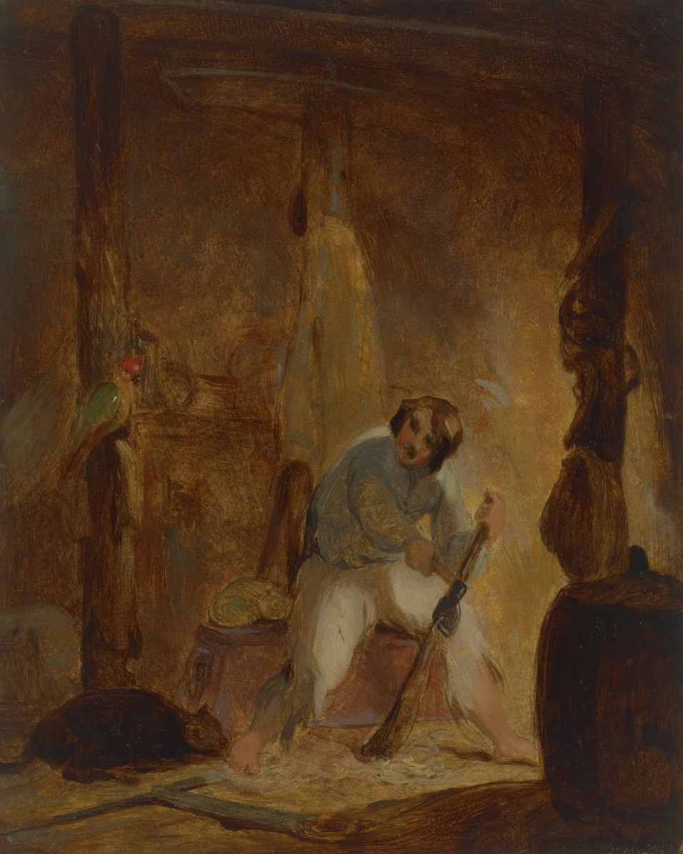 Thomas Sully – In His Cave – Art Print on Paper or Canvas
