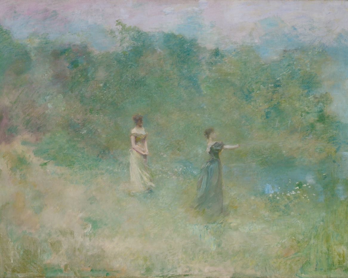 Thomas Wilmer Dewing – Summer – Art Print on Paper or Canvas