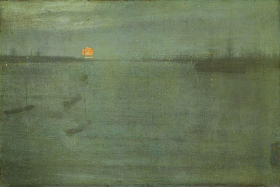 James McNeill Whistler – Nocturne Blue and Gold Southampton Water – Art Print