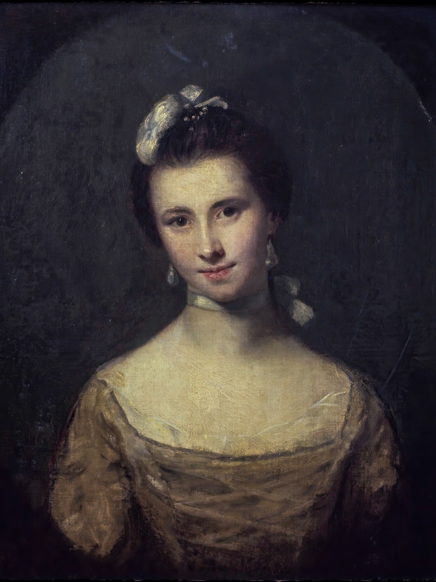 Joshua Reynolds – Miss Morris – Art Print on Paper or Canvas