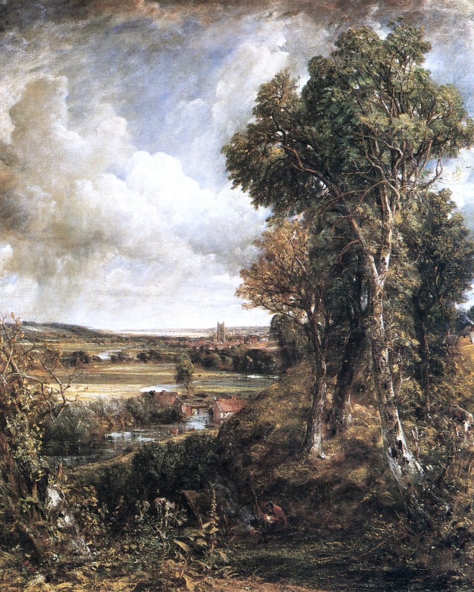 John Constable – Dedham Vale – Art Print on Paper or Canvas