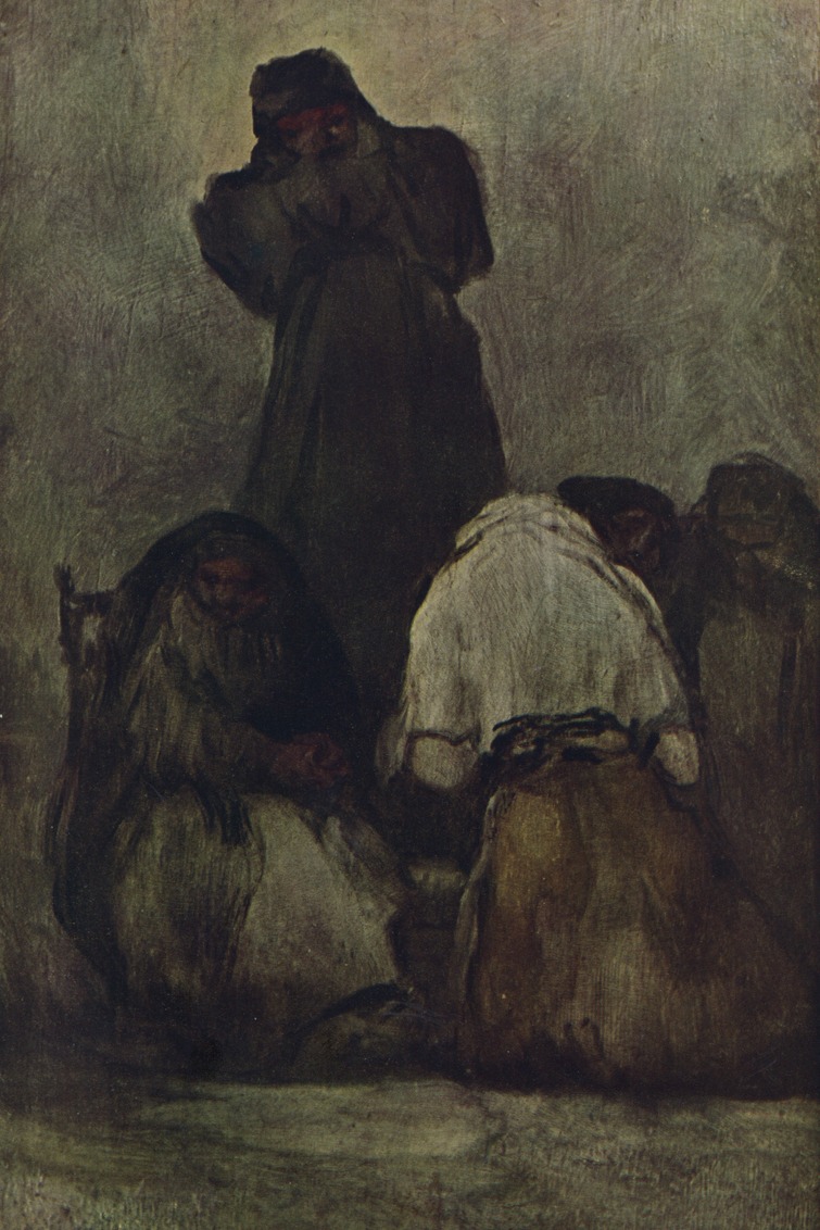Francisco Goya – Preaching Monk – Art Print on Paper or Canvas