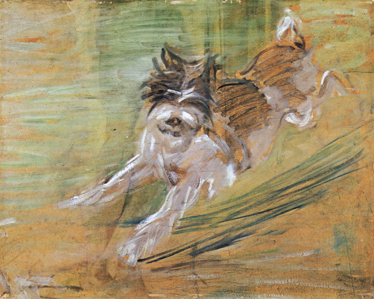 Franz Marc – Jumping Dog Schlick – Art Print on Paper or Canvas
