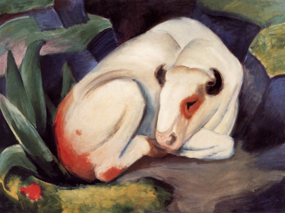 Franz Marc – The Bull – Art Print on Paper or Canvas