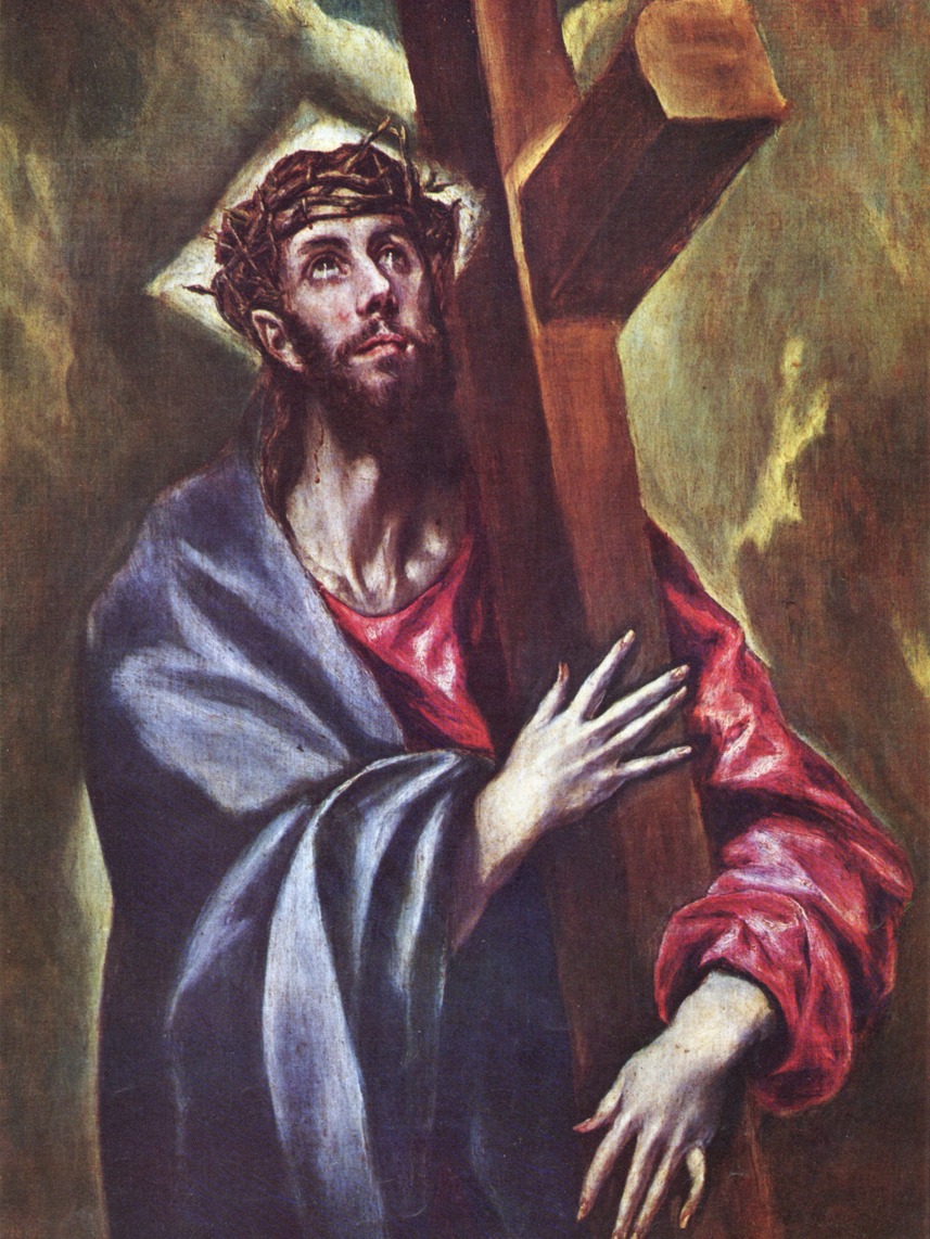 El Greco – Christ Carrying the Cross – Art Print on Paper or Canvas