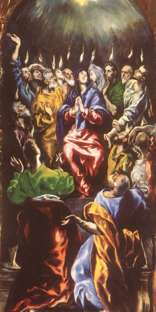 El Greco – The Pentecost – Art Print on Paper or Canvas