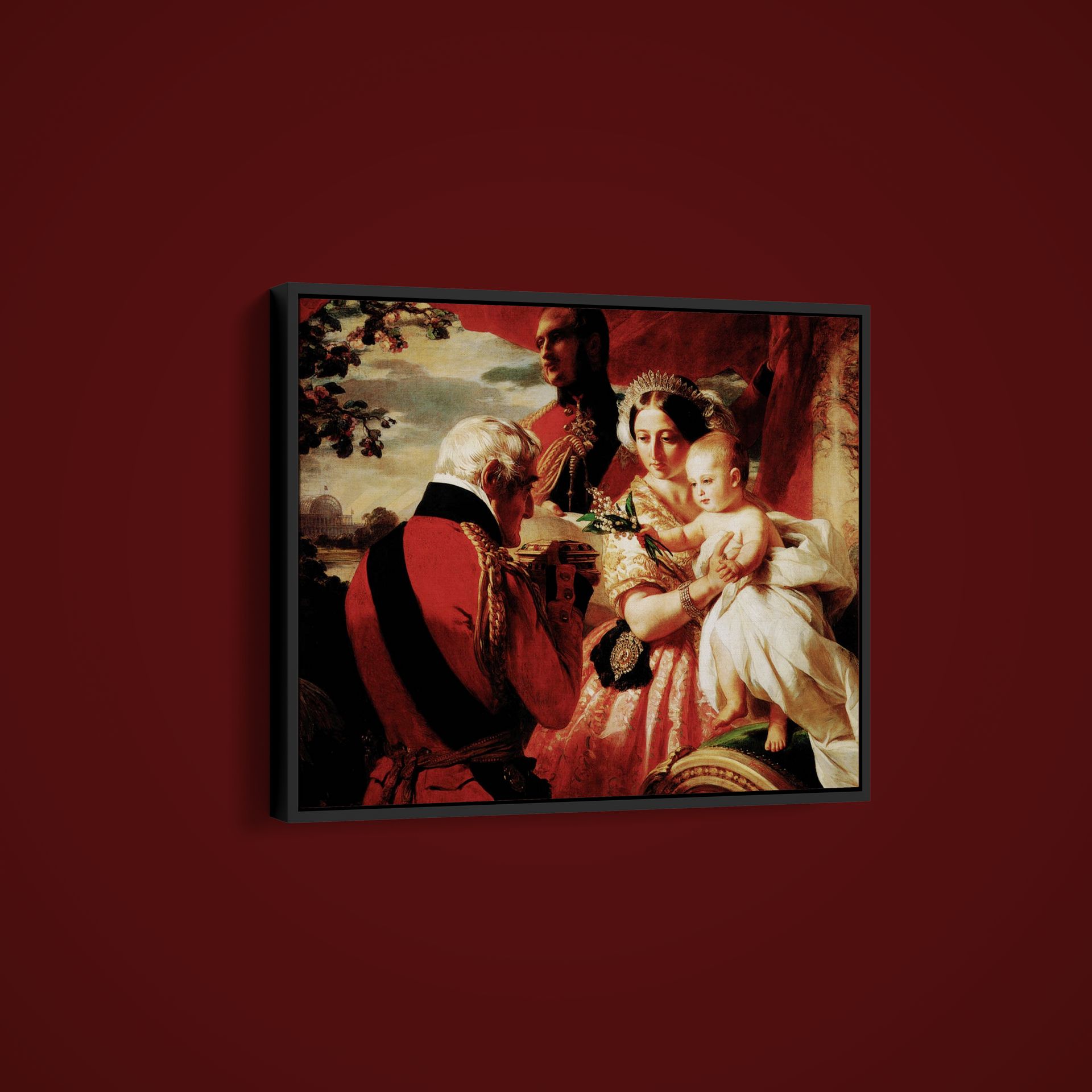 Franz Xaver Winterhalter - The First of May - Art Print on Paper