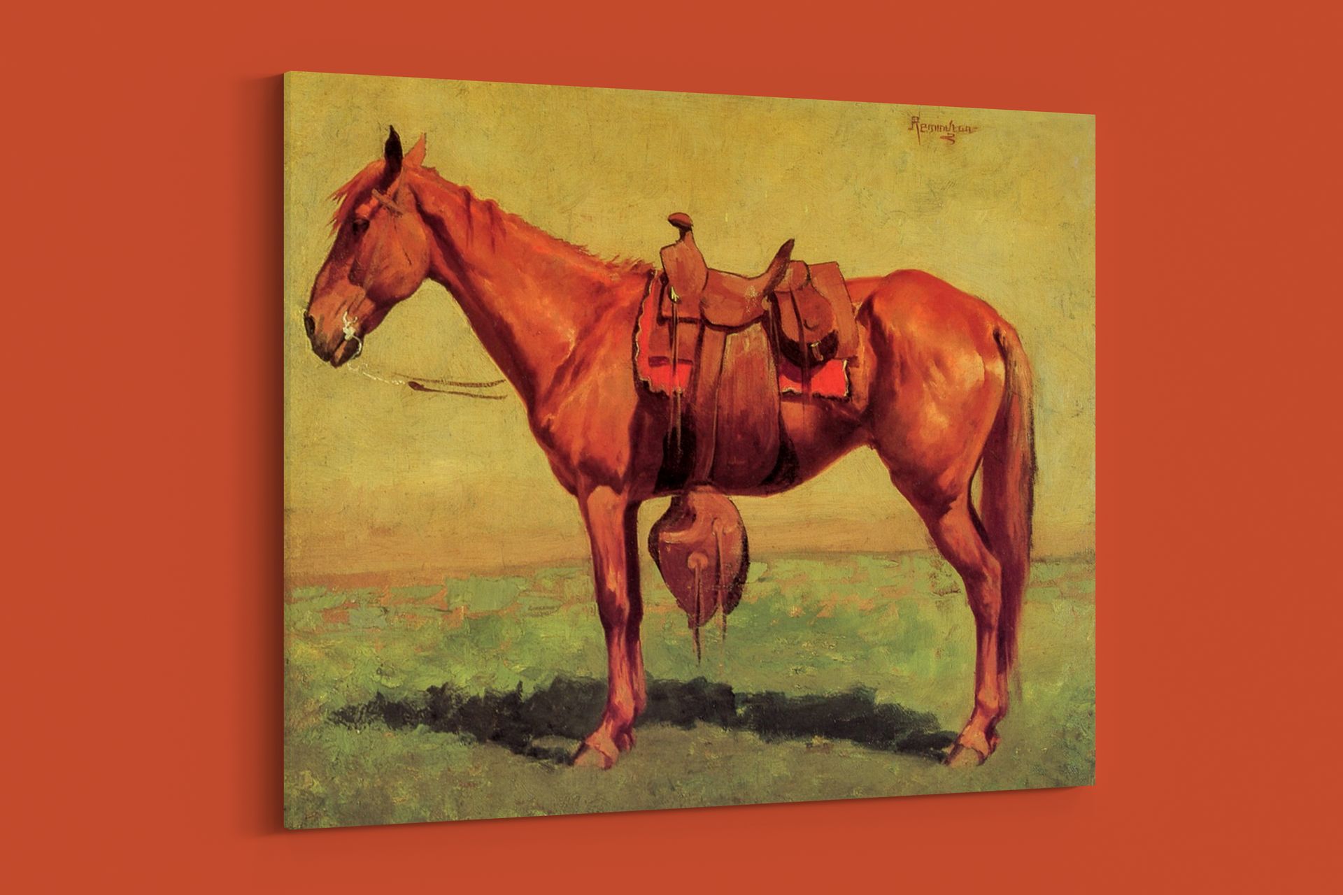 Frederic Remington – Cow Pony – Art Print on Paper or Canvas