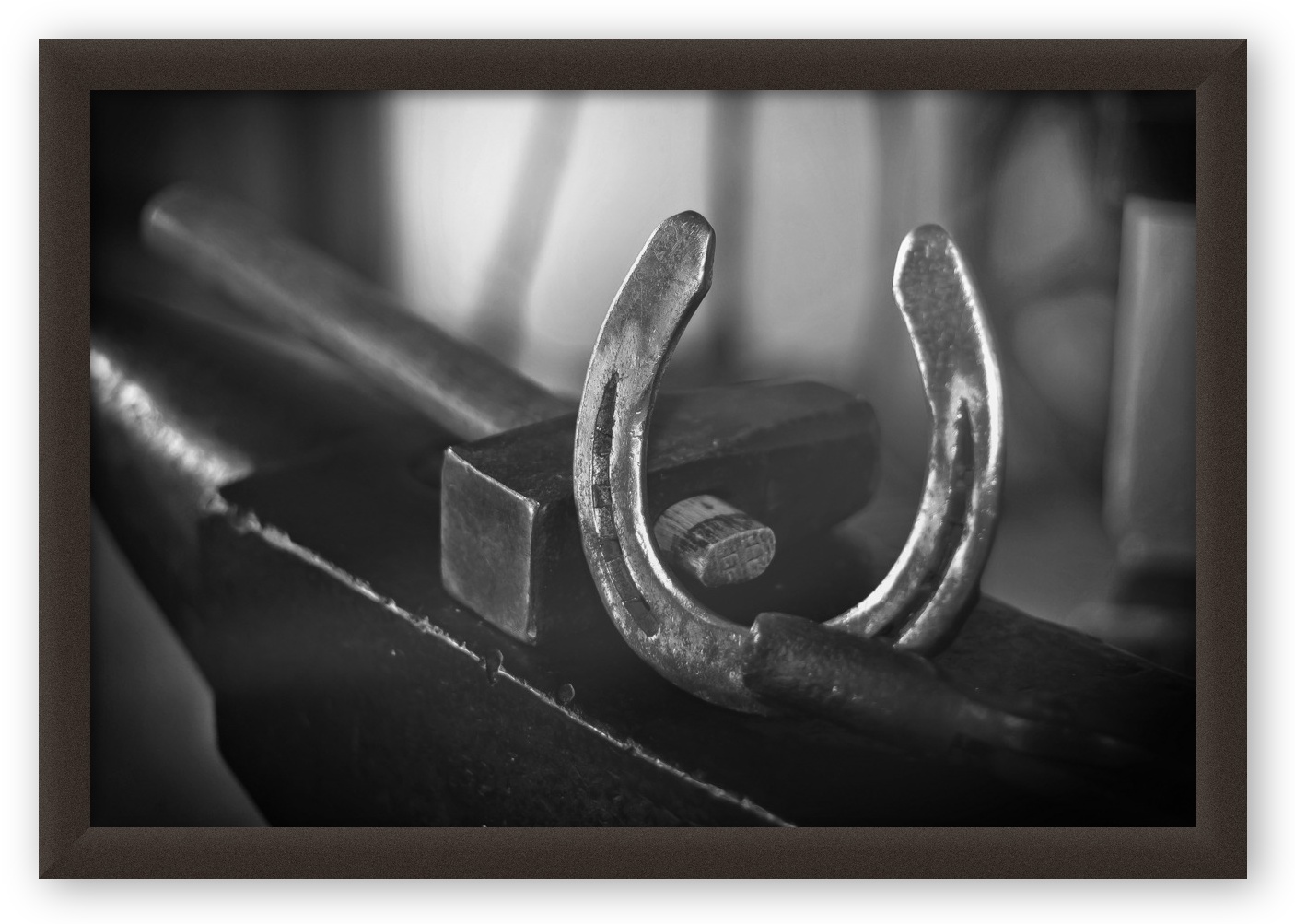 The Yellowstone Collection - Horseshoe - Art Print on Paper or Canvas