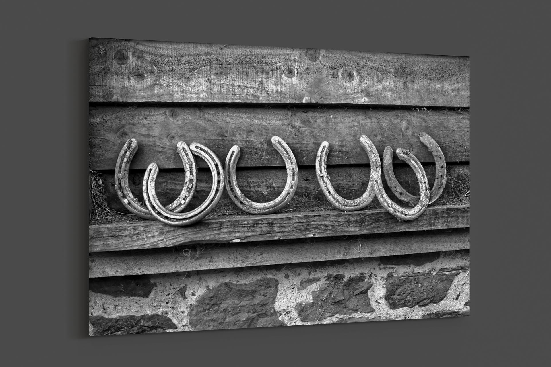 The Yellowstone Collection – Horseshoes – Art Print on Paper or Canvas
