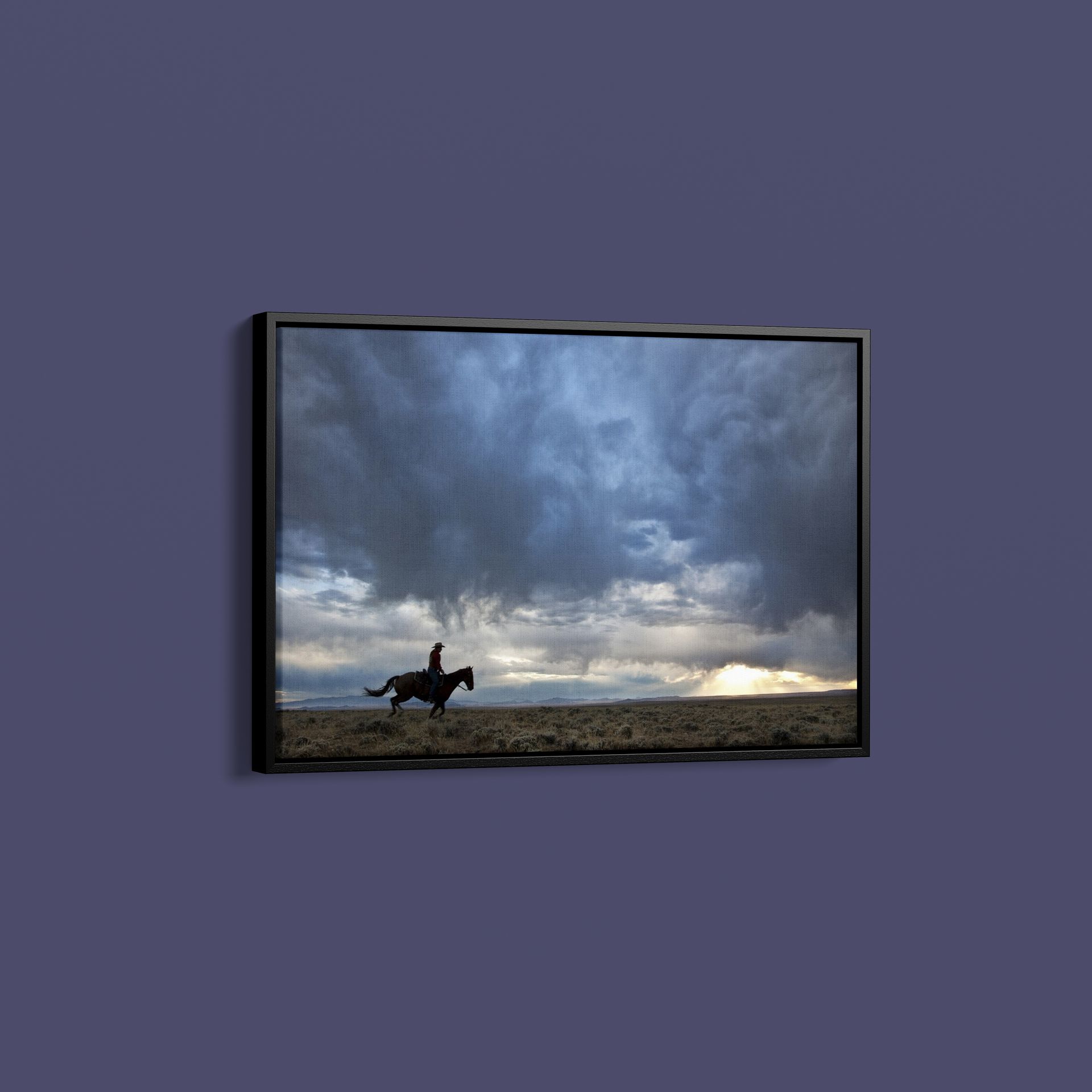 The Yellowstone Collection – Plains Rider – Art Print on Paper or Canvas