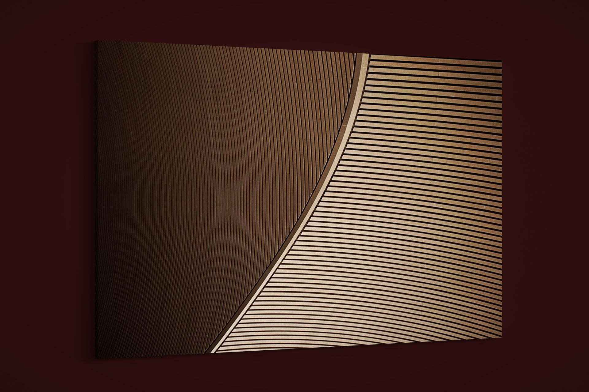 Artographie – Brown Architexture – Art Print on Paper or Canvas