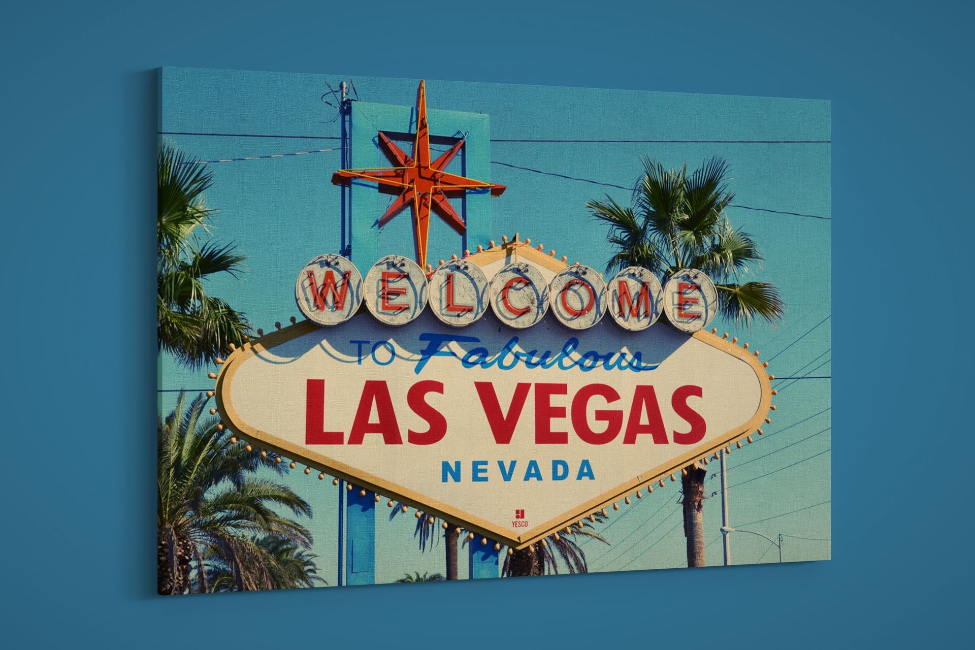 Artographie – Las Vegas Sign – Art Print on Paper or Canvas