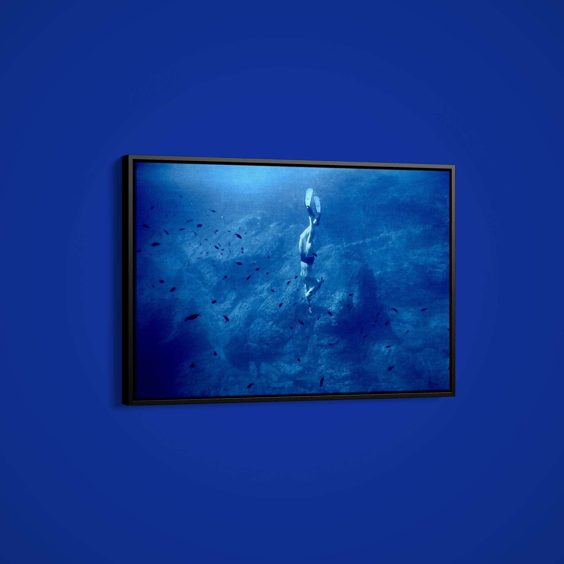Artographie – Free Dive – Art Print on Paper or Canvas