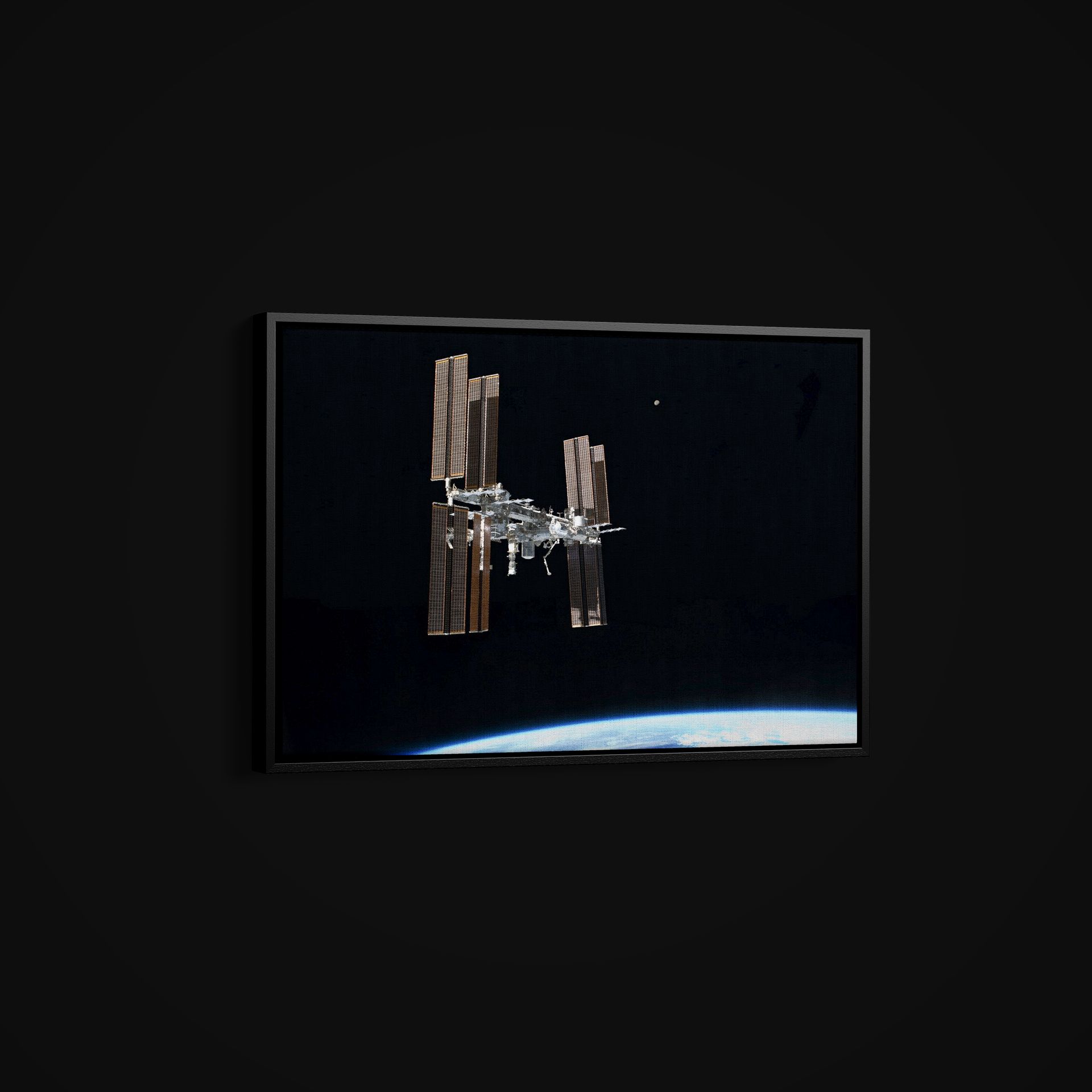 NASA – The ISS Photographed From the Space Shuttle Atlantis STS-135 – Art Print