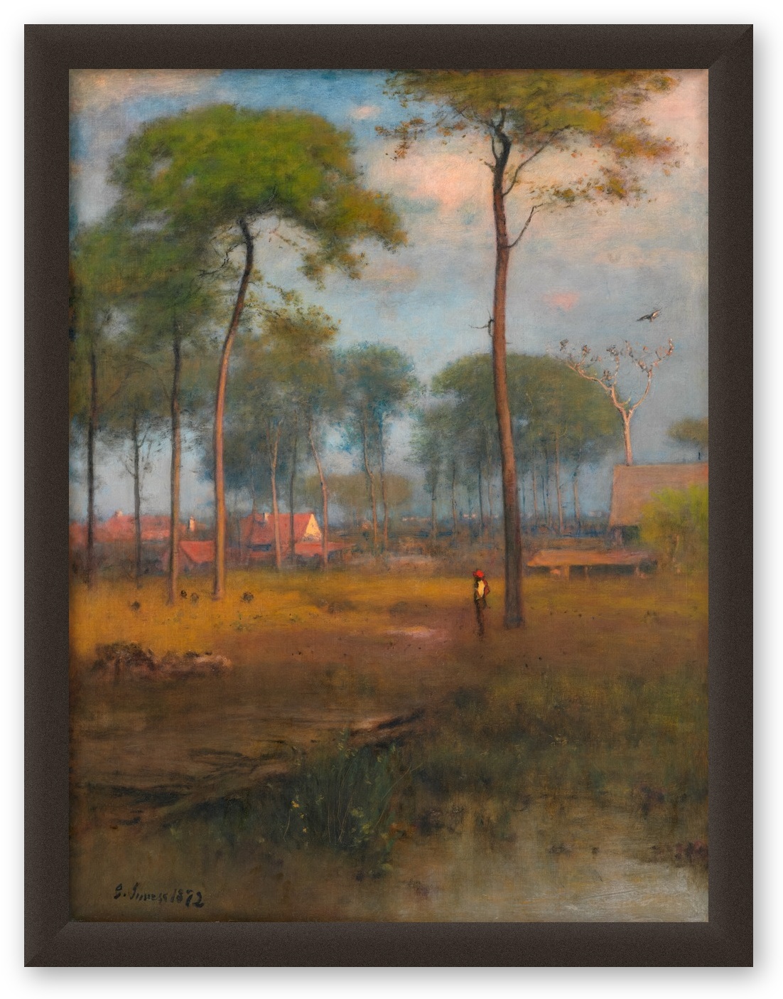 Morning George Inness George Inness - Early Morning, Tarpon Springs - Art Print on Paper or ...