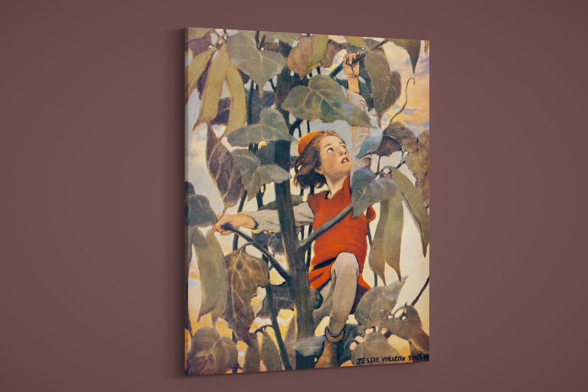 Smith – A Child’s Book of Stories – Jack and the Beanstalk – Paper or Canvas