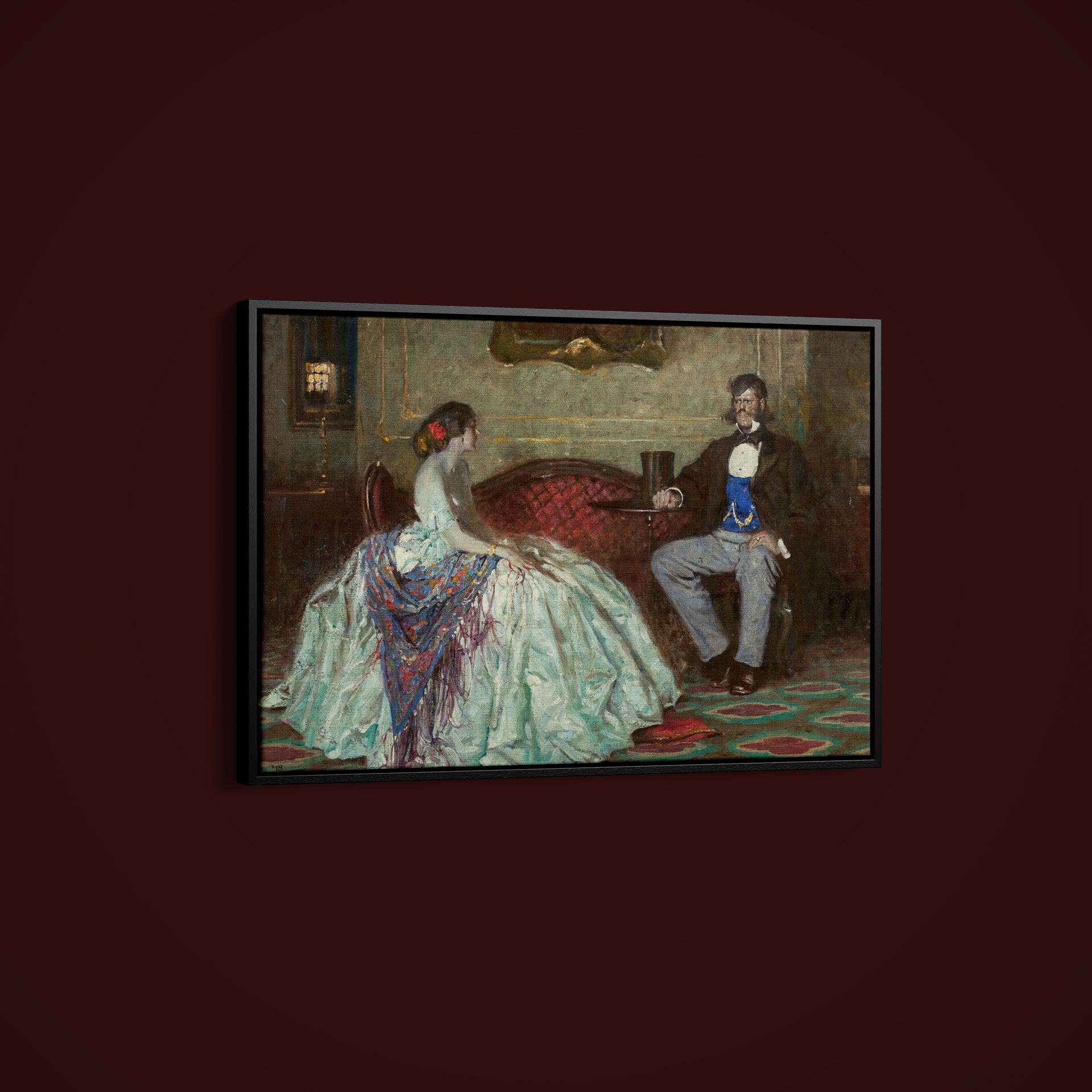 Dean Cornwell – The Dark Fleece – Art Print on Paper or Canvas