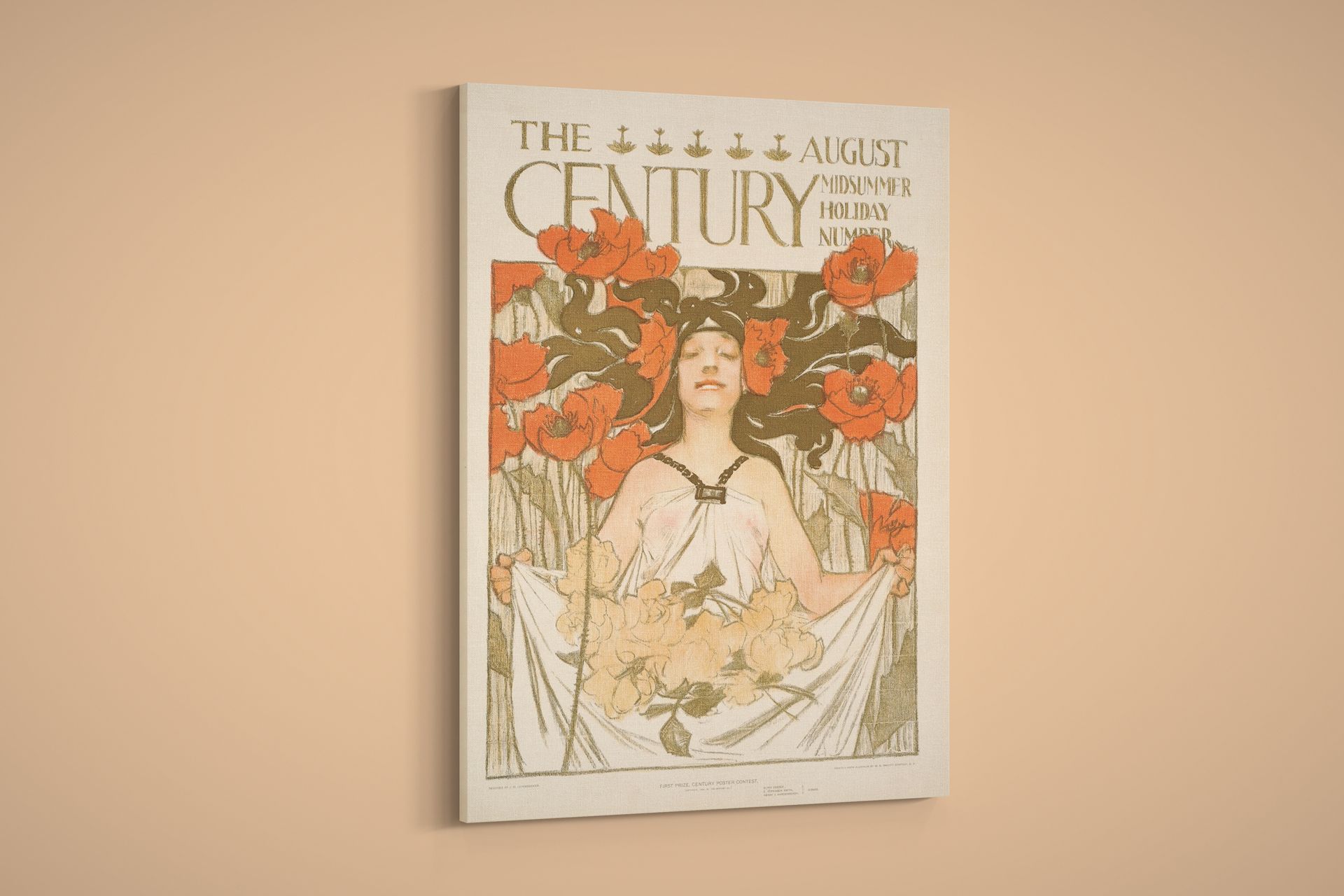 Leyendecker – The Century, August, Midsummer Holiday Number – Paper or Canvas