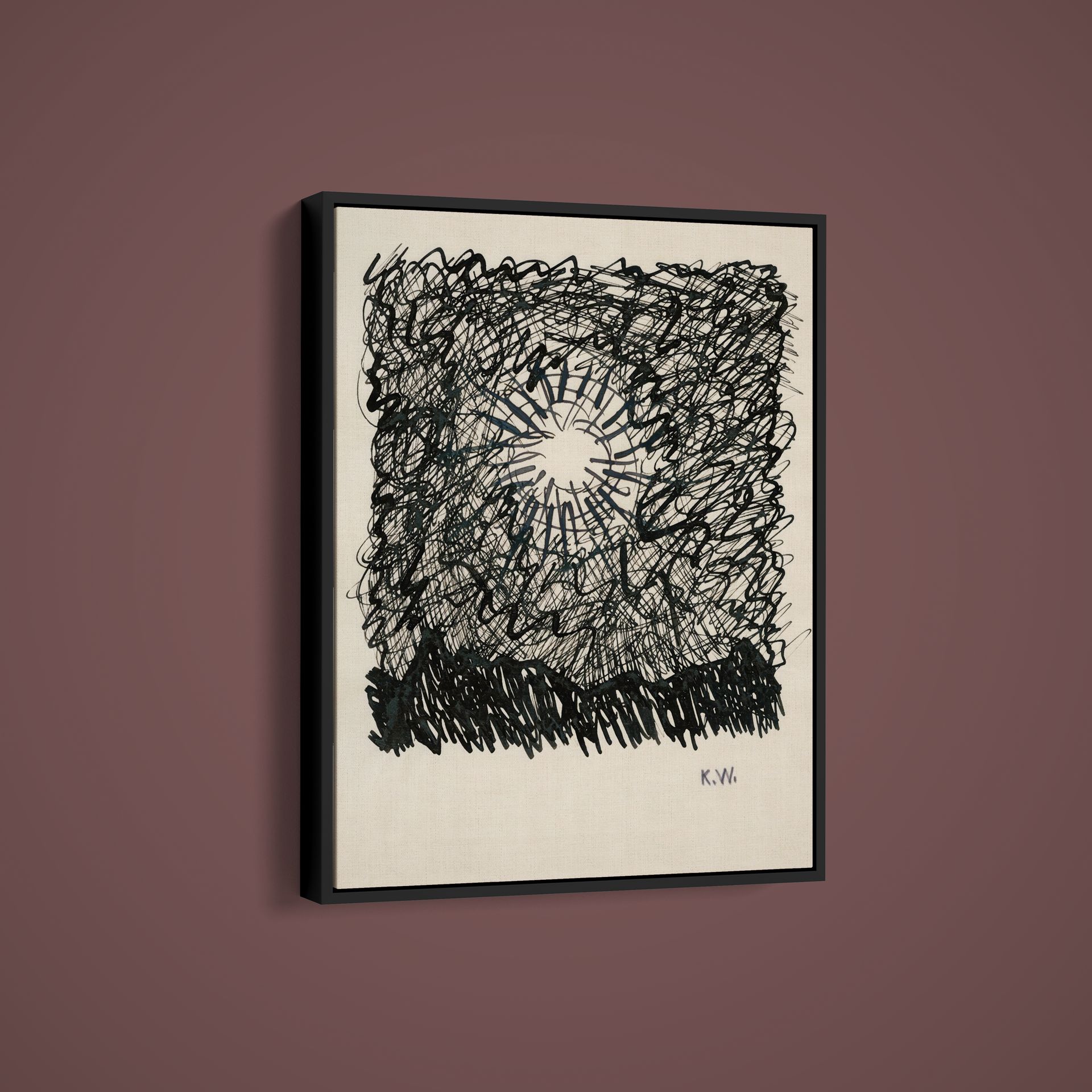 Karl Wiener – Aus Meinem Leben, 50 Blatter XX – Art Print on Paper or Canvas