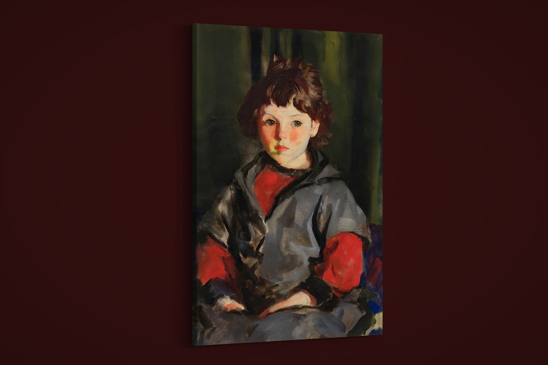 Robert Henri – Alanna – Art Print on Paper or Canvas
