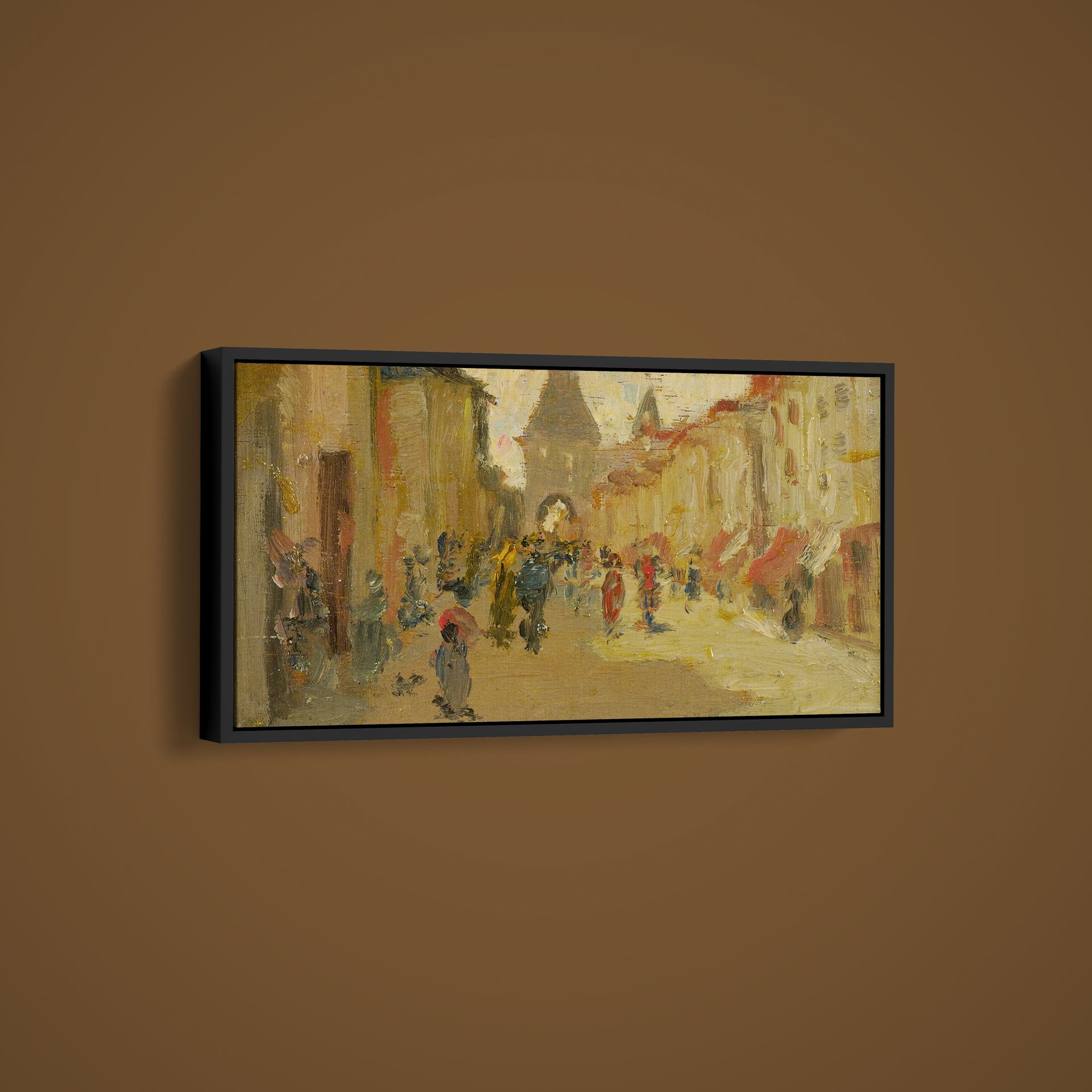 Robert Henri – Moret Street – Art Print on Paper or Canvas