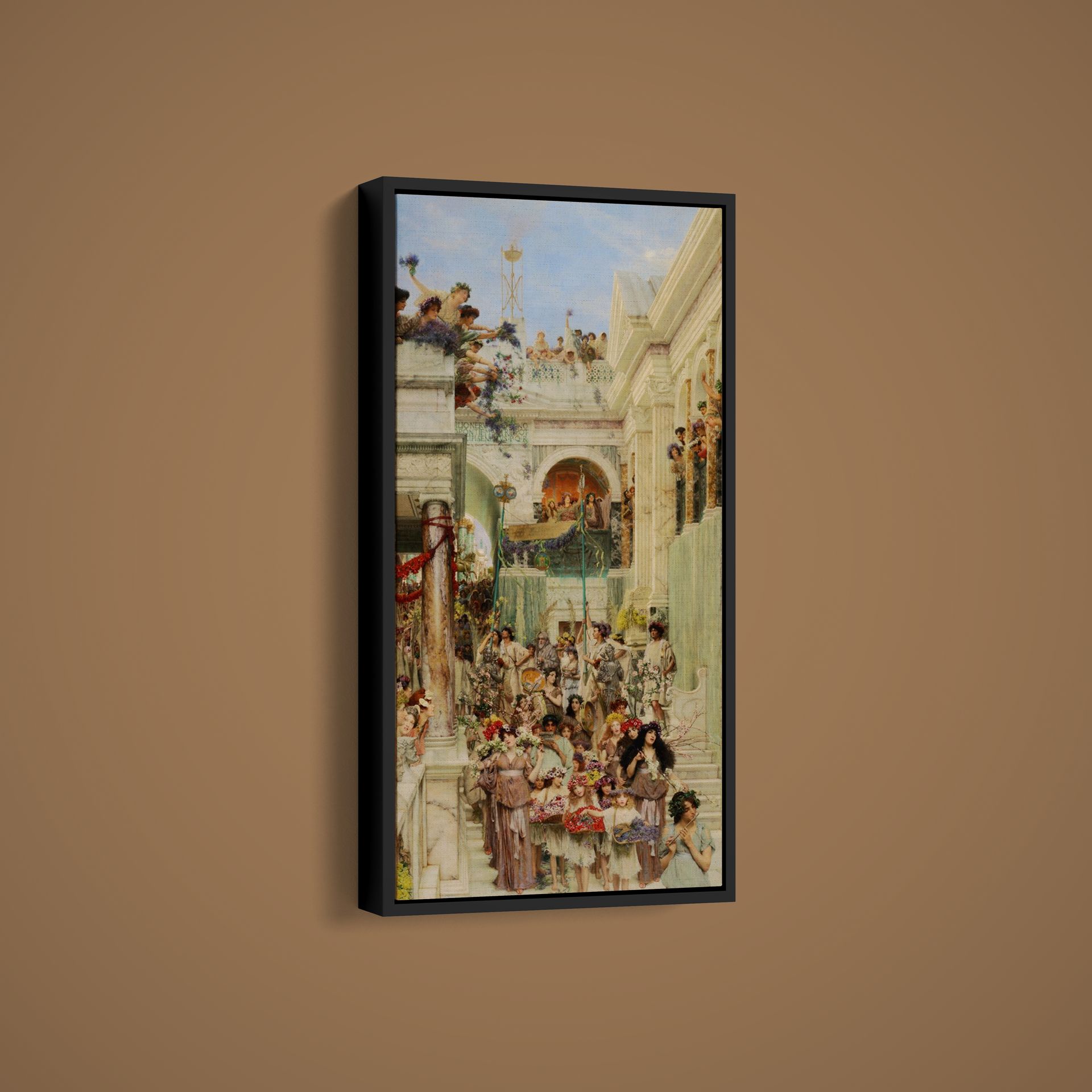 Sir Lawrence Alma-Tadema – Spring – Art Print on Paper or Canvas