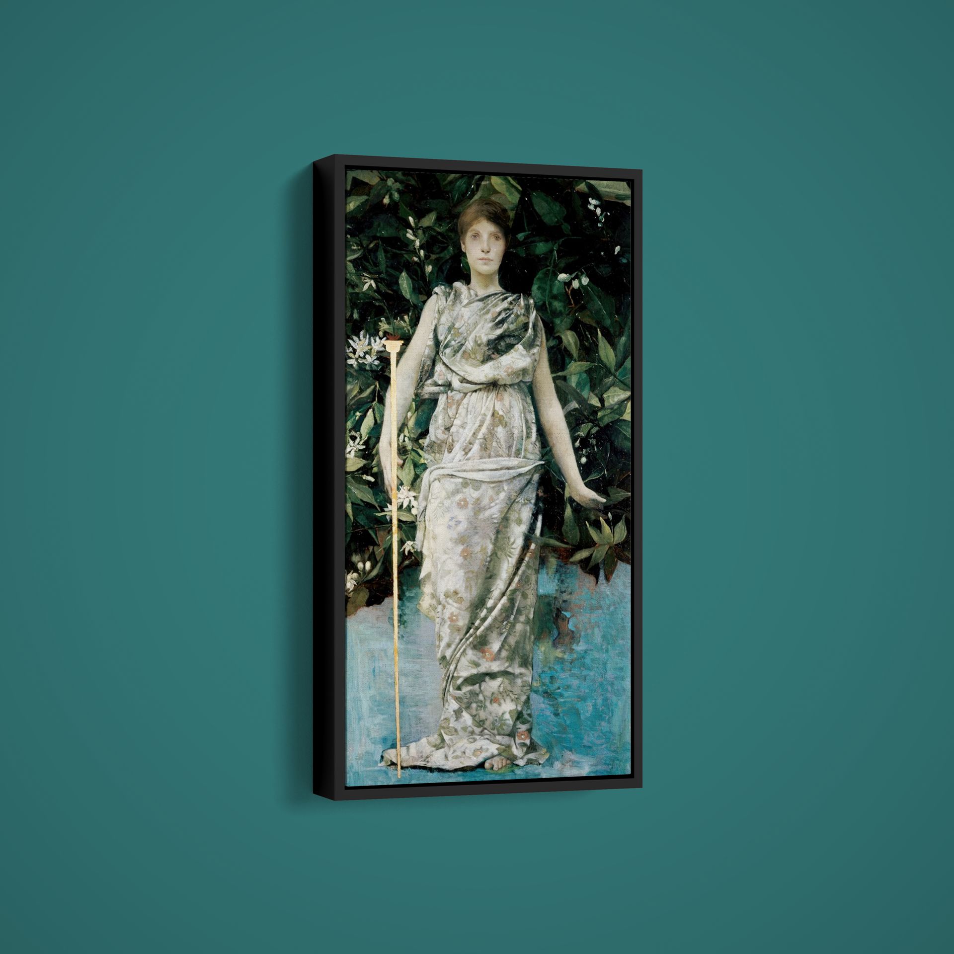 Thomas Wilmer Dewing – Hymen – Art Print on Paper or Canvas