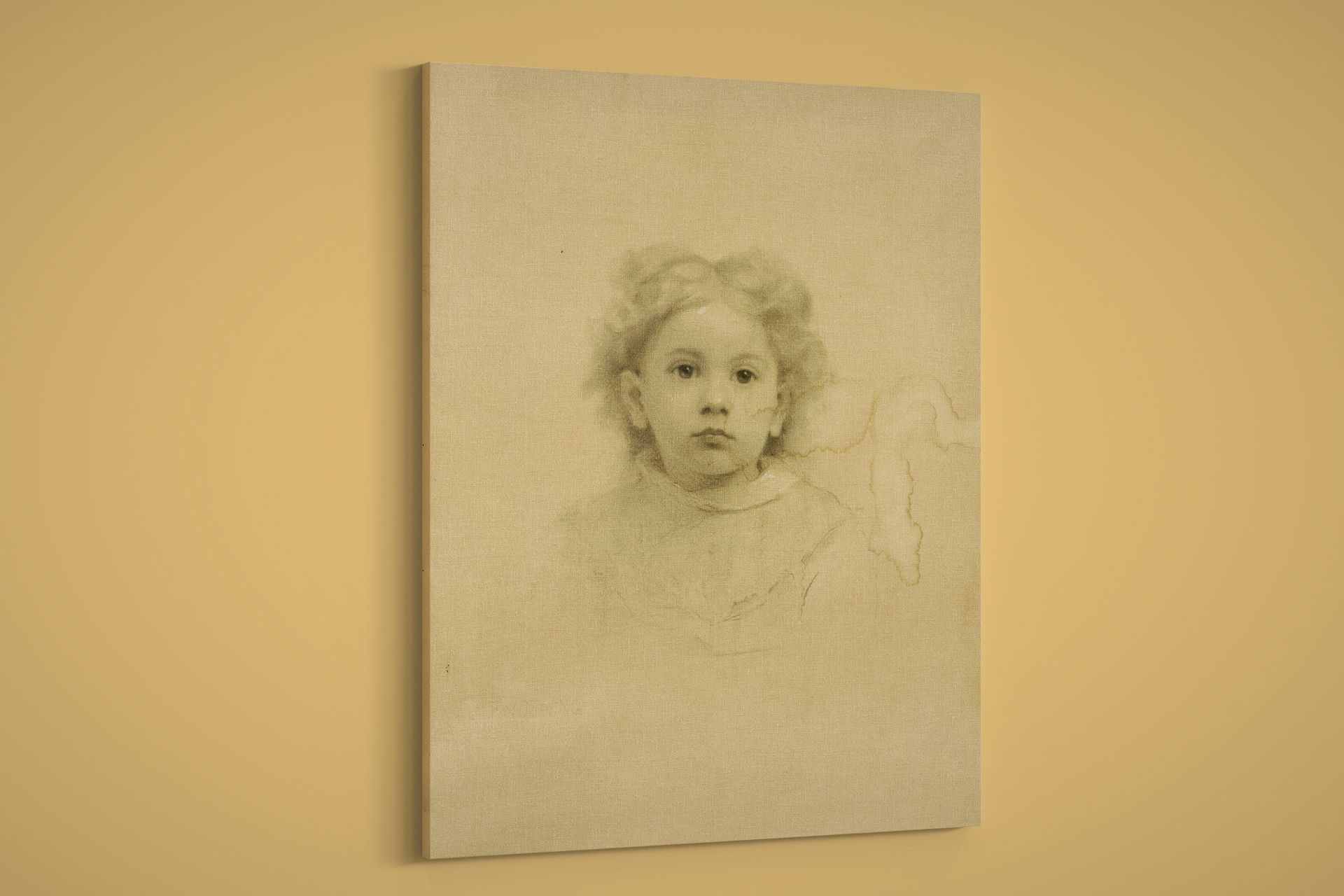 Thomas Wilmer Dewing – Portrait of Ethel D. Puffer – Paper or Canvas