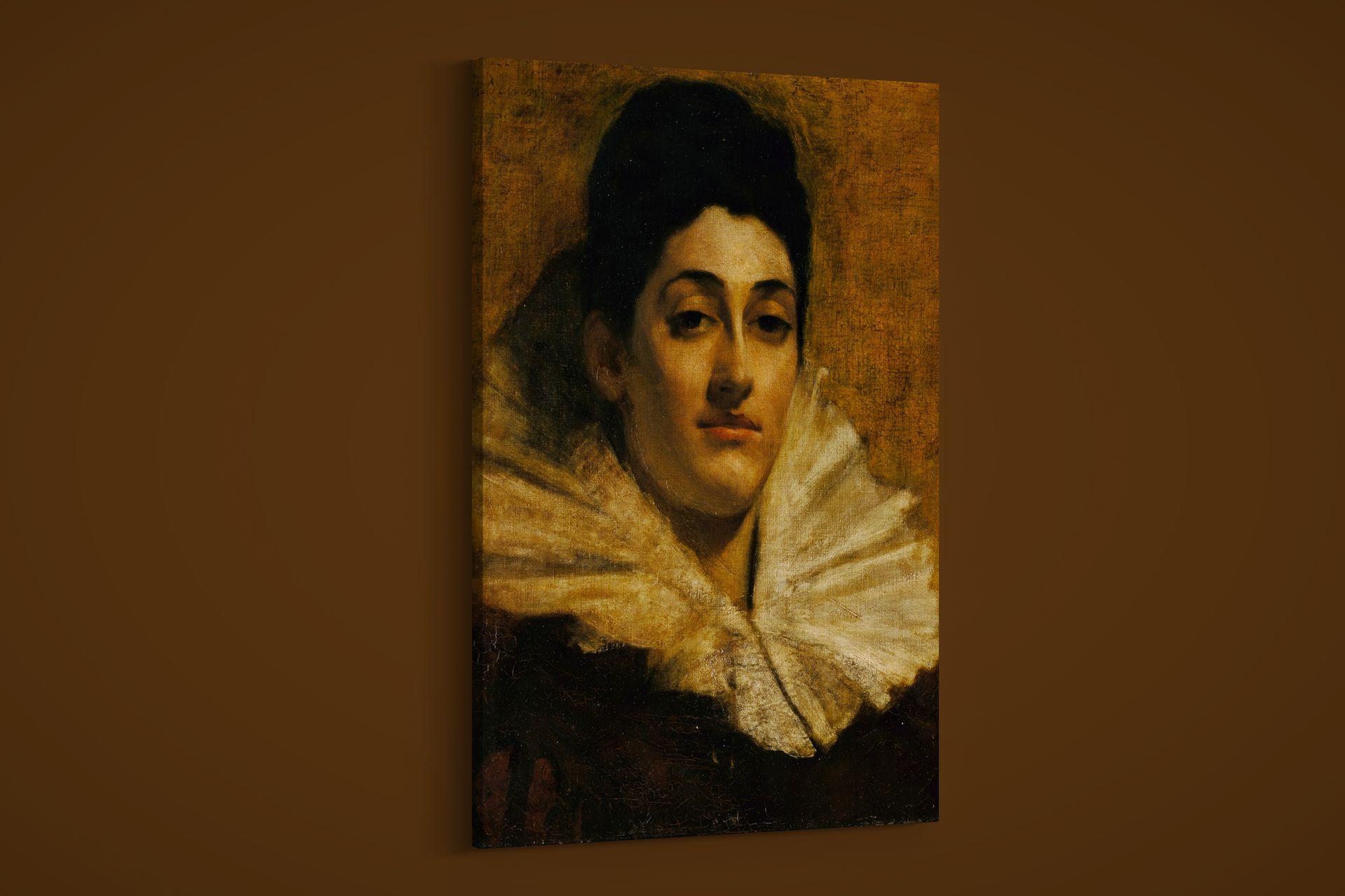 Thomas Wilmer Dewing – Portrait of Frances C. Houston – Paper or Canvas